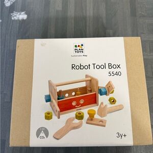 Plantoys robot tool box kids toy